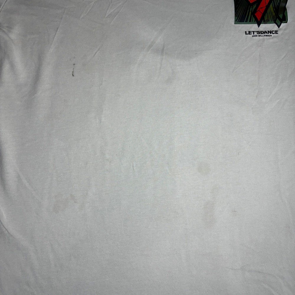 Jordan Zion Williamson Lets Dance Dri-FIT Graphic T-Shirt Tan Mens Small S - Picture 12 of 13